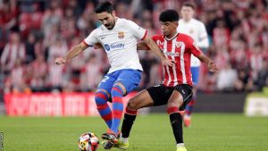 خرج برشلونة من كأس الملك على يد بلباو