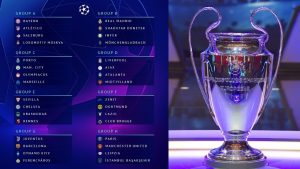 مواعيد مباريات دوري أبطال أوروبا