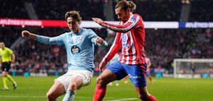 أتلتيكو مدريد ينجو من الخسارة أمام سيلتا فيغو بتعادل مثير في الليغا