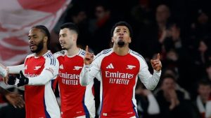 أرسنال يكتسح مانشستر سيتي بخماسية ويشعل سباق الدوري الإنجليزي